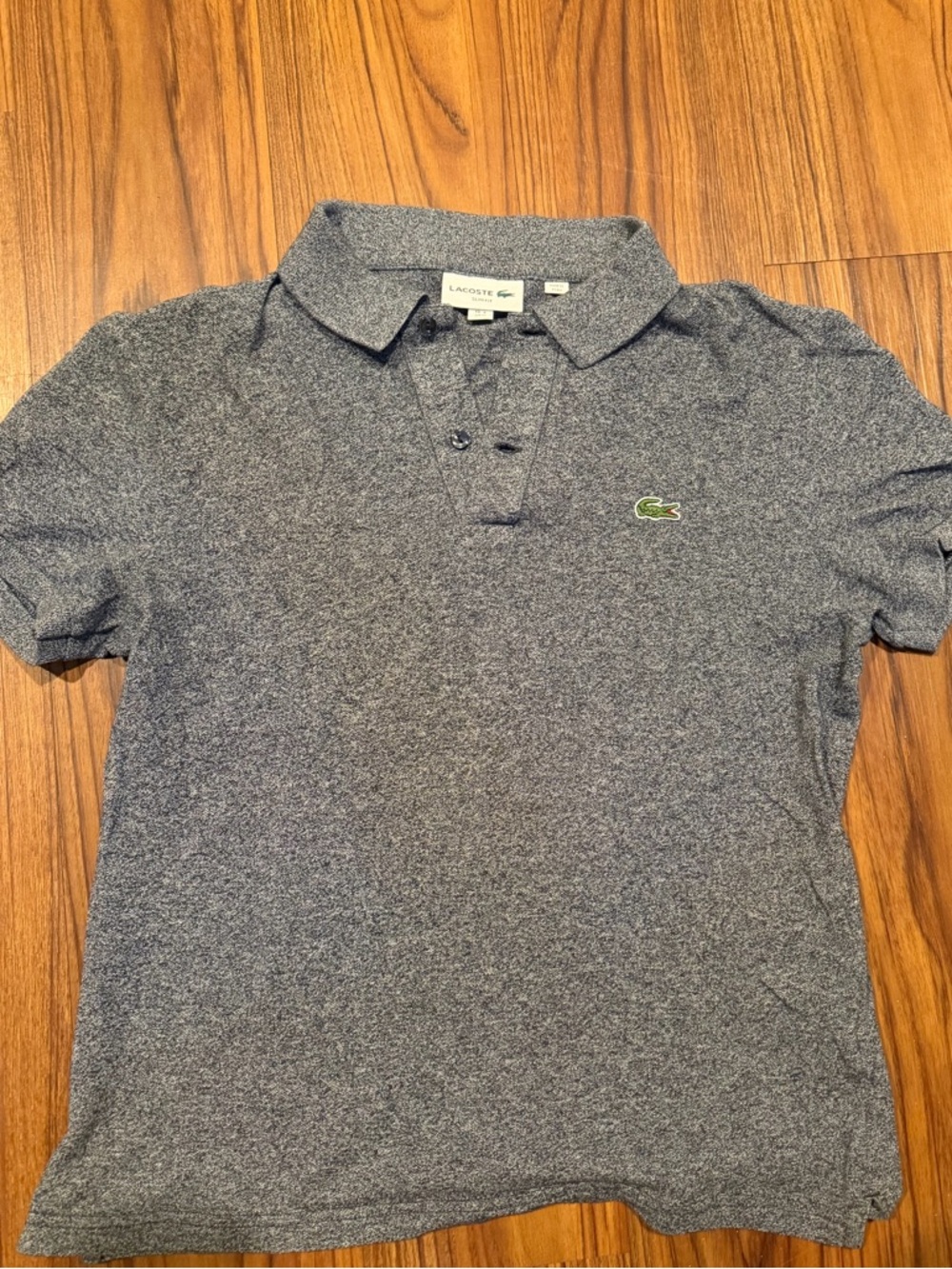 Lacoste men’s Gray Polo Shirt
